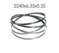 1PC For Band Saw BAS317 LB1200F 2240mm Wood Bandsaw Blade 2240mm*6.35mm*0.35mm TPI 6 Woodworking Tools Accessories(10Tpi)