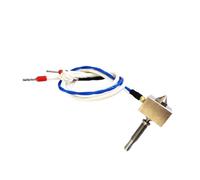 1pc for Flashforge Creator 4 Right/Left Stainless Steel Nozzle Assembly HT V2-0.4 0.6 0.8mm - 3D Printer Parts distinctive(V2 Right,0.4mm)
