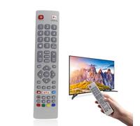 1Pc For Sharp TV Remote Control Replacement For Sharp Remote Controls Universal Remote Controls For TV With 4 Shortcuts Button No Setup Required Grey
