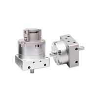 1pc Free Mount Type Rotary Actuator Vane Type Cylinder CRBU2 CDRBU2 CRBU2W40 CDRBU2W40 90° 180° 270° CRBU2W40-90/180/270/S/SZ(CDRBU2W40-90S)