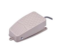 1pc FS-2 On Off Momentary Power Foot Pedal Switch 220V 10A Waterproof Metal SPDT 1NO1NC Footswitch Industrial Machine