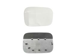 1pc Fuel Gas Tank Door Filler Lid Cover Flap Cap Compatible For VW Passat 2012 2013 2014 2015 2016 2017 2018 561809857(Glossy White Cover)