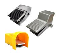 1pc FV320 FV420 4F210-08GL With Lock Cylinder Control Switch 2 Position 5 Way Air Pneumatic Foot Pedal Reversing Valve(4F210-08G,With 6mm fitting)