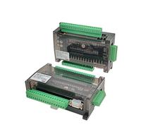 1pc FX3U 30MR 32MT 38400bps Relay Transistor Industrial Control Board Controller RS232 RS485 6AD 2DA(FX3U-32MT)