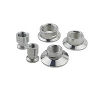 1pc G1/2" BSPP Female TC 50.5mm 304 Stainless Steel Pipe Fitting Connector