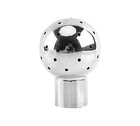 1Pc G1/2 Thread Female 1/2" Stainless Rotary Spray Cleaning Ball Female Thread Sanitary for CIP Tank Cleaning (Fix)
