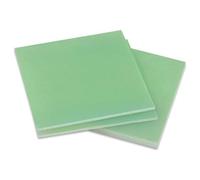 1PC G10 FR4 Epoxy Resin Board -Fiberglass Insulation Sheet - Water-Green - 0.5-5mm Thickness - Multiple(200x200MM 3mm)