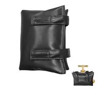 1Pc Garden Outside Tap Cover Faucet Protector for Winter,Large Waterproof Leather Frost Covers for Outside Taps,Outdoor Water Tap Cover Frost Protector Protects Your Tap from Freezing Bursting(Black)