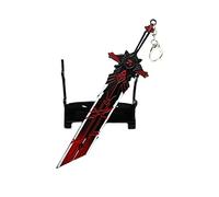 1PC GEN-shin keychain metal keychain cartoon keychain ring Diluc Wolf's Gravestone Wolfish Tracker (with stand)
