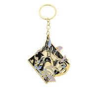 1PC Genshin impact keychain creative cute game character anime personality school bag (Cyno)