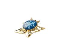 1PC Genshin impact Metal Brooch Cartoon cute Seven elements Badge (style 2)