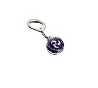1PC Genshin impact peripheral Vision Luminous keychain pendant for game fans (style 5)