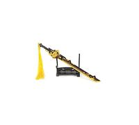 1PC Genshin impact weapon keychain One-handed Sword desktop ornaments game with display stand (STYLE 2)