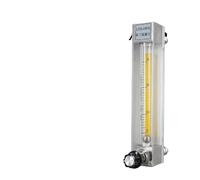 1pc Glass Tube Variable Area Flow Meter LZB-4WB Micro Flow Rotameter for Gas Liquid Air Water Panel Mount Precision(25-250ml-min)