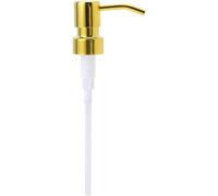 1Pc Gold Soap Dispenser Pump Replacement/Liquid Bottle Soap Pumps, Metal Soap Lotion Container Countertop Soap Dispensers,Bathroom,Holders and Dispensers