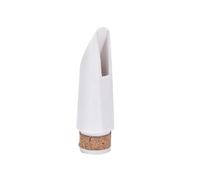 1Pc Good Sound Quality Clear Professional Transparent Clarinet Mouthpiece Woodwind Instruments Part (Color : White)