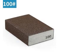 1PC Grit 60-320# Sponge Sanding Block for Wood, Metal, Paint & Drywall - Reusable Wet/Dry Sanding Sponge with High-Density Foam, Washable Abrasive Pad, 100x70x25mm
