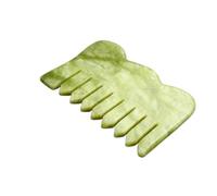 1pc Gua Sha Comb Natural Stone Comb Head Body Meridian Blood Circulation Comb