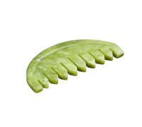 1pc Gua Sha Comb Natural Stone Comb Head Body Meridian Blood Circulation Comb