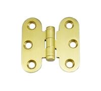 1pc H50 H60 H70 Pure Copper Brass H Type Flat Hinge Cabinet Door Hinge Home Decoration Door and Window Brass Hinge(8 Holes 46x60mm)