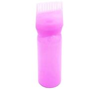 1PC Hair Oil Applicator Bottle, 120ml Root Comb Applicator Bottle with Graduated Scale, Reusable Squeeze Bottles for Salon Hair Colouring Dispenser Tools.