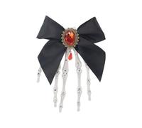 1PC Halloween Party Hair Clip Skull Hand Designs Plastic Structure for Comfortable Dance Performances and Creative Looks Skeleton Hand Hair Accessory