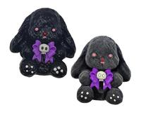 1pc Halloween Toys Animal Toy Sticky Stress Toys For Halloween Goodie Bag Stuffers Party The Material Texture Is Random Stress For Adults Stress Toy Sensory Toys Stress Toy Party (Black2, One Size)