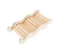1pc Hamster Ladder Hamster Chew Chipmunk Apparatus Rat Climbing Bridge Hamster Nation Ladders Hamster Stand Small Cage Sad Guinea Pig Cage Bunk Rat Cage Wooden