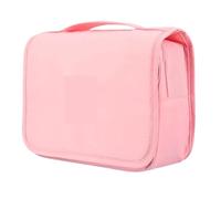 1pc Hanging Travel Toiletry Bags, Multi-Functional Cosmetic, Toiletries Storage for Travel(Pink)
