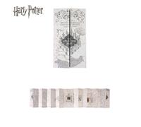 1pc Harry Potter Marauder’s Map Stationery Set Officially Licensed Hogwarts Magical Cosplay Props Movies Anime Peripheral Gilded Tickets Treasure Hunt Map Wizarding World Themed Paper Gift