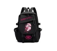 1pc Hazbin Hotel Backpack Animation Backpack Student Schoolbag Large space Bag，sty 2
