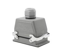 1pc HDC-HE-048-1/2 Heavy Duty 48pin 500V 16A Industrial Aviation Connector | Waterproof & Vibration Resistant(Hdc-he-048-2)