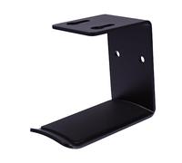 1Pc Headset Stand Durable Headphone Rack for Gaming Sleek Black Design Stable Base for Desk Organization Essential Accessory for Earphones and Headsets