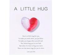 1pc Heart Pocket Hug Token Gifts,Pocket Hug Cards Inspirational Gifts for Women Daughter Granddaughter Boy Son Grandson Christmas Birthday Gift,Greeting Cards Cards and Card Stock (White+Red)