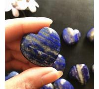 1pc Heart Shape Rose Quartz Crystal Stone Crafts Home Decor Gifts Labradorite Stone Heart Crystals Crafts (Color : 30x30mm-04, Size : 5pcs)