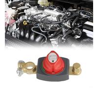 1Pc Heavy Duty Car Battery Isolator Switch - On/Off Top Post Power Cut Master Switch for Vehicle, RV, Boat & Marine Electrical Systems