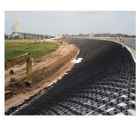1pc Heavy Duty HDPE Permeable Ground Grid for Driveway, Slope & Erosion Control - Durable and Easy to Install(3m x 7m (10ft x 23ft))