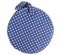 1pc Height Increasing Seat Cushion Chair Heightening Cushion Thick Chair Circle Suit Cotton Fabric (Filler: High-Density Sponge) Child Dining Washable Pad