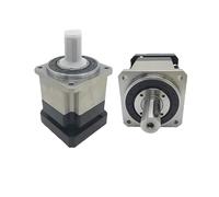 1pc Helical Planetary Gear Reducer Motor Gearbox Reduction Gearbox For Nema42 Nema52 Stepper 1KW-7.5KW 100-180mm Servo(Khaki,Speed Ratio 25 to 1)