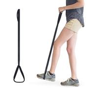 1Pc Helping Hand Leg Lifter Mobility Aid Soft Long Leg Lifter Strap Hip and Knee Single Loop Leg Lifter Aid for Bed Durable Handgrip for Injury, Car and Bed