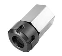 1pc HEX-ER25 ER32 ER40 Hexagonal Sleeve Conversion Sleeve Fixture Post Hexagonal Collet for Lathe Engraving Machine Tool Holder(Hexagon,ER25)