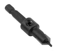 1pc Hex Shank Countersink Drill Bit, Step Drill Bit for Woodworking, Adjustable Stop Collar for Pilot Hole and Counterbore(2×9.5mm)