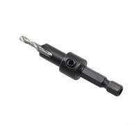 1pc Hex Shank Countersink Drill Bit, Step Drill Bit for Woodworking, Adjustable Stop Collar for Pilot Hole and Counterbore(3.25×9.5mm)