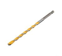 1pc Hex Shank Drill Bit 160mm Long for Drilling Ceramic, Stone, and Concrete Efficiently (8mm)