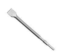 1pc Hexagonal Shank Slotting Flat Chisel Steel Head Impact Bit Hardness Drill Brick(17-400-40)