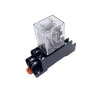 1pc HH52P HH54P HH62P JQX-13F/2Z Miniature Coil General Electromagnetic Switch with Base MY2NJ MY4NJ LY2NJ(HH52P AC220V 5A)