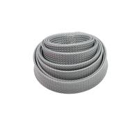 1pc High Density Grey PET Braid Sleeve for Cable Management Fireproof and Durable Snake Skin Sheath for Wires(30MM*2M)