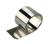 1pc High Elasticity 301 Stainless Steel Strip Roll - 5M Foil Sheet for Crafts and Precision Applications(0.4mm x 20mm x 5 M)