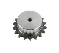 1pc High-frequency Hardened Carbon Steel Single-row 11-tooth Stepped Sprocket of 10A Series, Bore 10mm