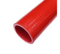 1PC High-Performance Red Silicone Intercooler Hose - 16-65mm ID, 4-Layer Reinforced Turbocharger Coolant Pipe(200mm ID 63mm)